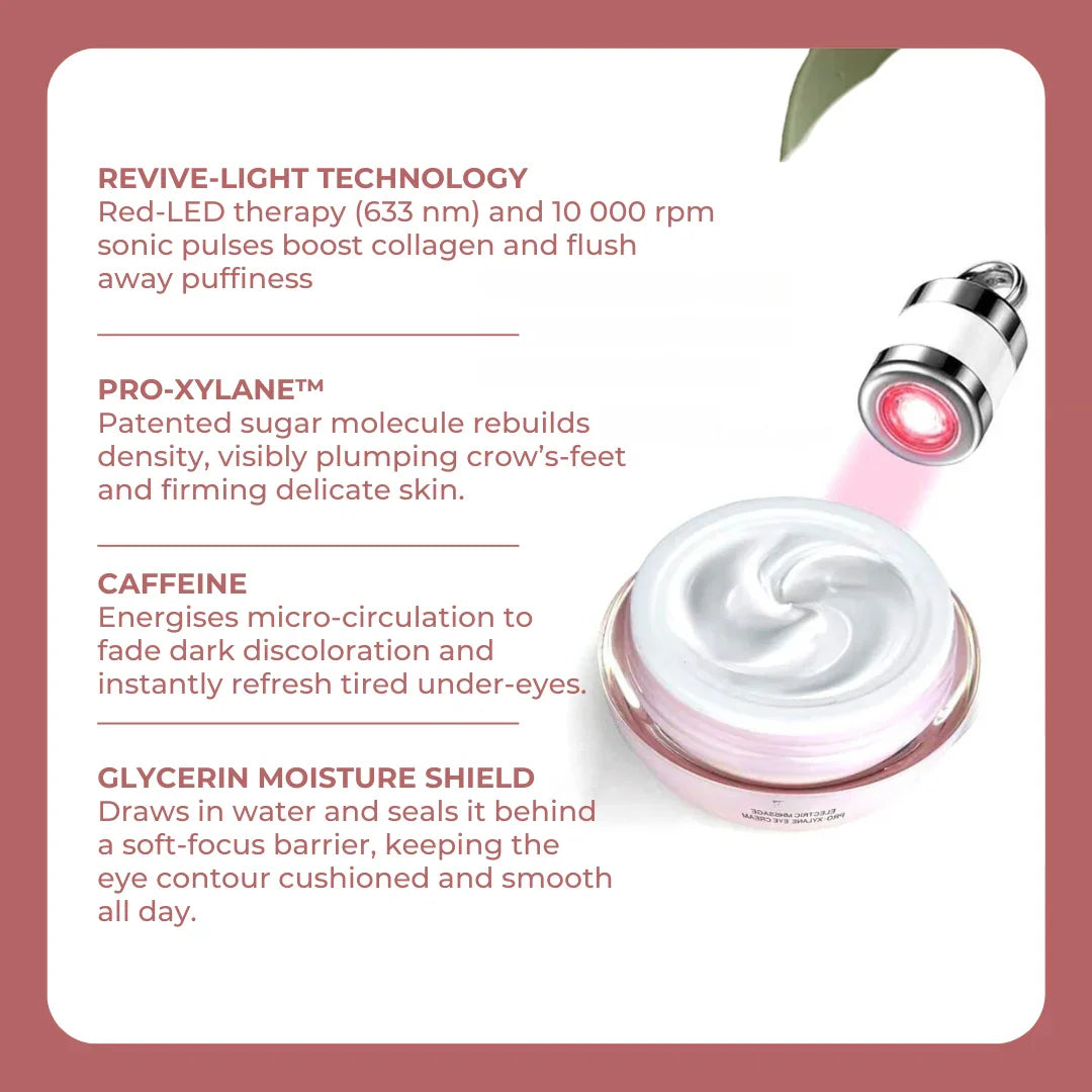 LuxeBeauty Revive - Light Eye Massage Cream