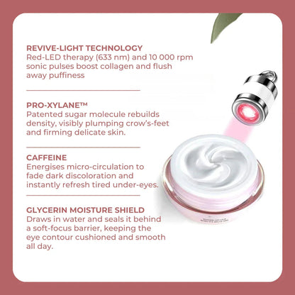 LuxeBeauty Revive - Light Eye Massage Cream