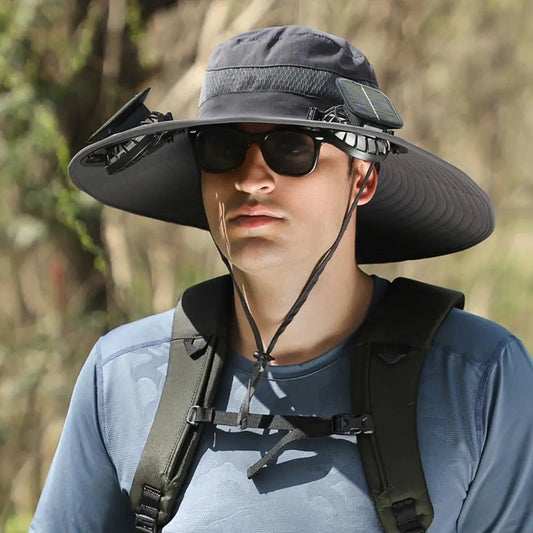 SolarBreeze® | Solar Fan Hat for Gardening & Outdoor Adventures