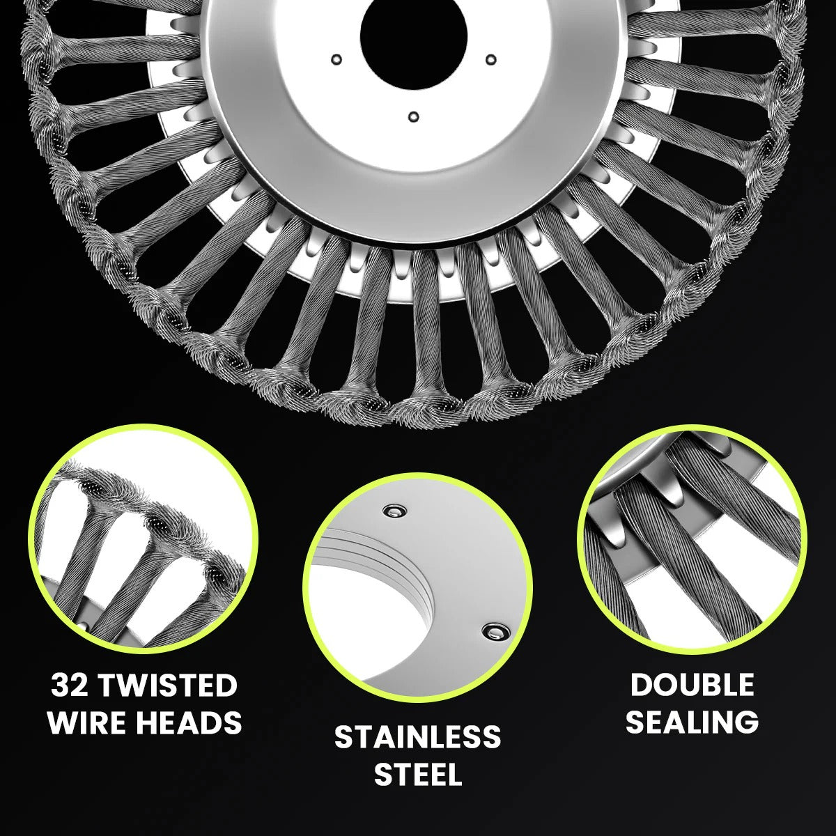 Power Trimmer - Steel Trimmer Head